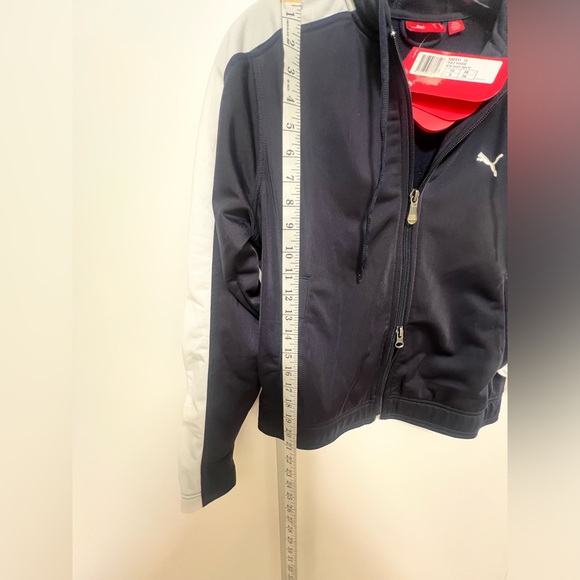 Puma Jacket/Pant Matching Set Navy Blue Size S NWTs - Picture 4 of 11